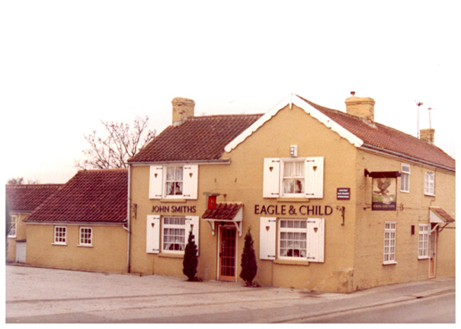 Historic photograph of The Eagle & Child