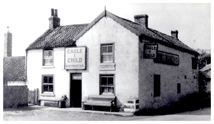 Historic photograph of The Eagle & Child